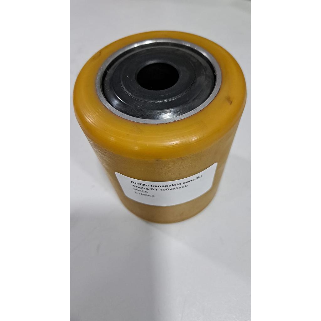 Rodillo transpaleta sencillo Ancho BT  100x85x20