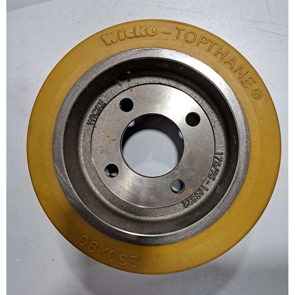 RUEDA TRACCION POLIURETANO LINDE L12 T16/18/20 JUGENHENRICH EMC 10